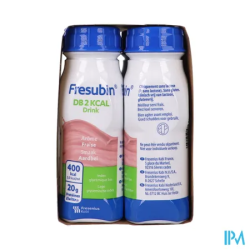 FRESUBIN DB DRINK FRAISE 4X200ML