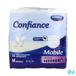 CONFIANCE MOBIL SLIP ABSOR 8G M 14
