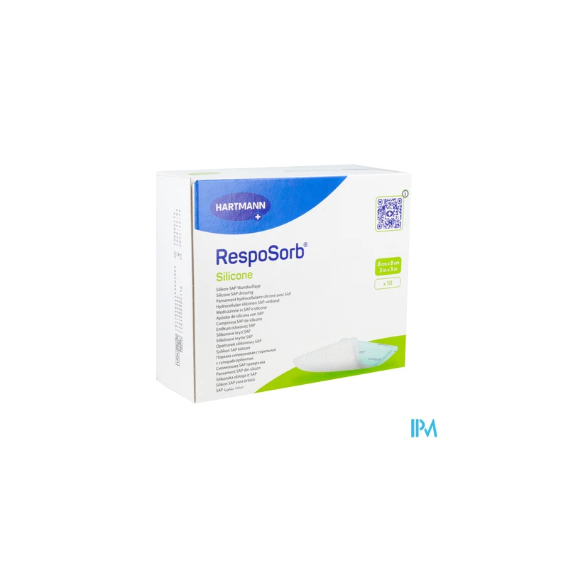 RESPOSORB PANS SILIC 8X8CM 10