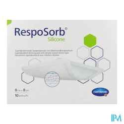 RESPOSORB PANS SILIC 8X8CM 10
