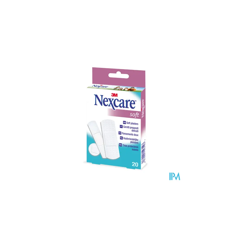 NEXCARE SOFT TOUCH PANS ASORTIS 20
