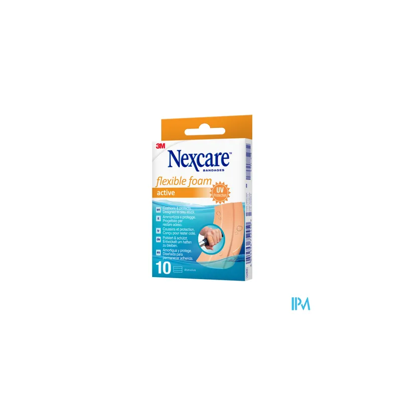 NEXCARE ACTIV STRIP BDE 10X6 10