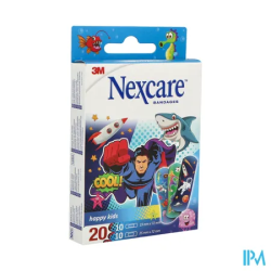 NEXCARE PANS HAPPY KIDS HEROS 20