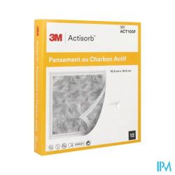 ACTISORB PANS 10CM5X10CM5 12