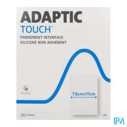 ADAPTIC TOUCH PANS NA 7,6X11CM 10