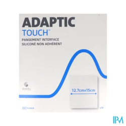 ADAPTIC TOUCH PANS NA 12,5X15CM 10