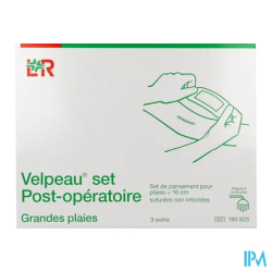 VELPEAU SET POST-OP GDE PLAIE.
