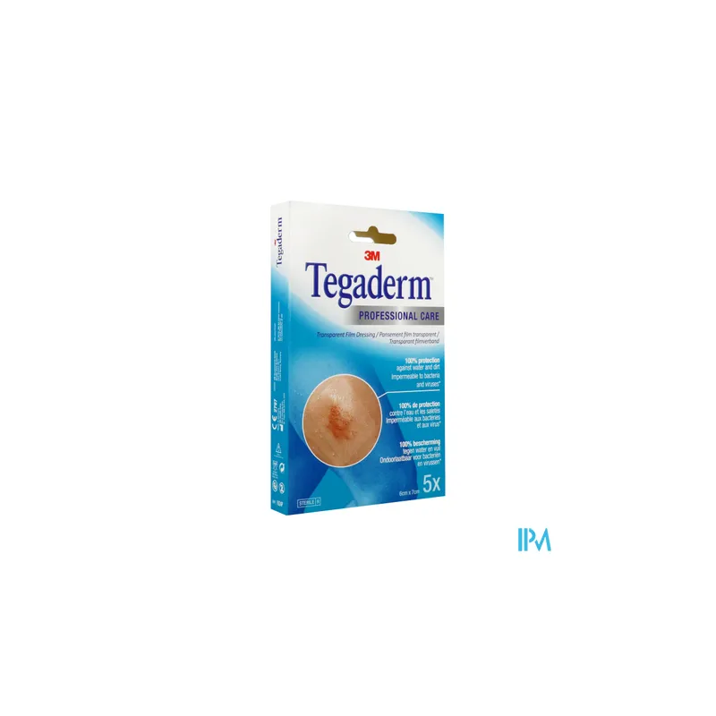 TEGADERM PANS ADH STER 6X7CM 5