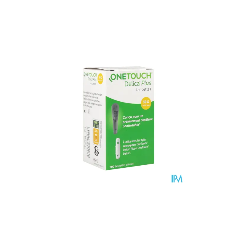 ONE TOUCH DELICA PLUS LANCETTE 200