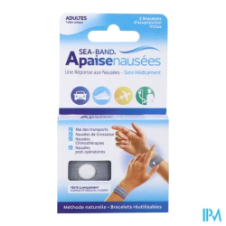 SEA-BAND BRACEL NAUS ADULTE GRIS 2