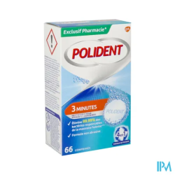 POLIDENT CPR NETT 3 MINUTE 66