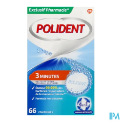 POLIDENT CPR NETT 3 MINUTE 66