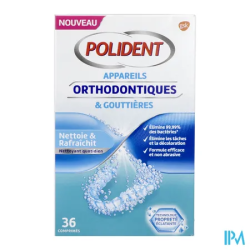 POLIDENT CPR NETT ORTHONDONTIQ 36