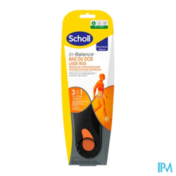 SCHOLL SEMELLE A/DOUL BAS DOS T1