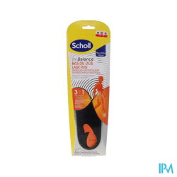 SCHOLL SEMELLE A/DOUL BAS DOS T2