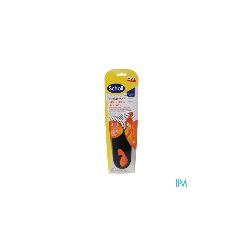 SCHOLL SEMELLE A/DOUL BAS DOS T2