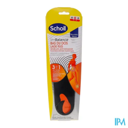 SCHOLL SEMELLE A/DOUL BAS DOS T2