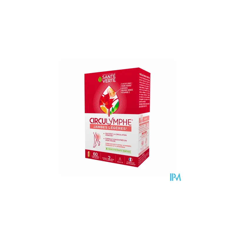 CIRCULYMPHE SANTE VERTE CPR60