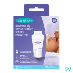LANSINOH SACH CONSERV LAIT MATER25