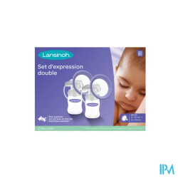 LANSINOH SET EXPRES DBLE TIRE LAIT
