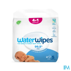 WATER WIPES LINGETTE COMPOST 4+1
