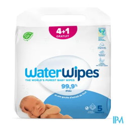 WATER WIPES LINGETTE COMPOST 4+1