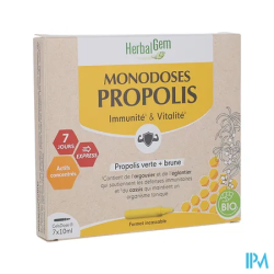 HERBALGEM PROPOLIS BIO MONOD7X10ML