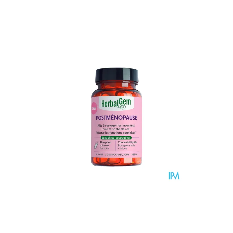 HERBALGEM GEMMOCAPS POSTMENOPAUS30