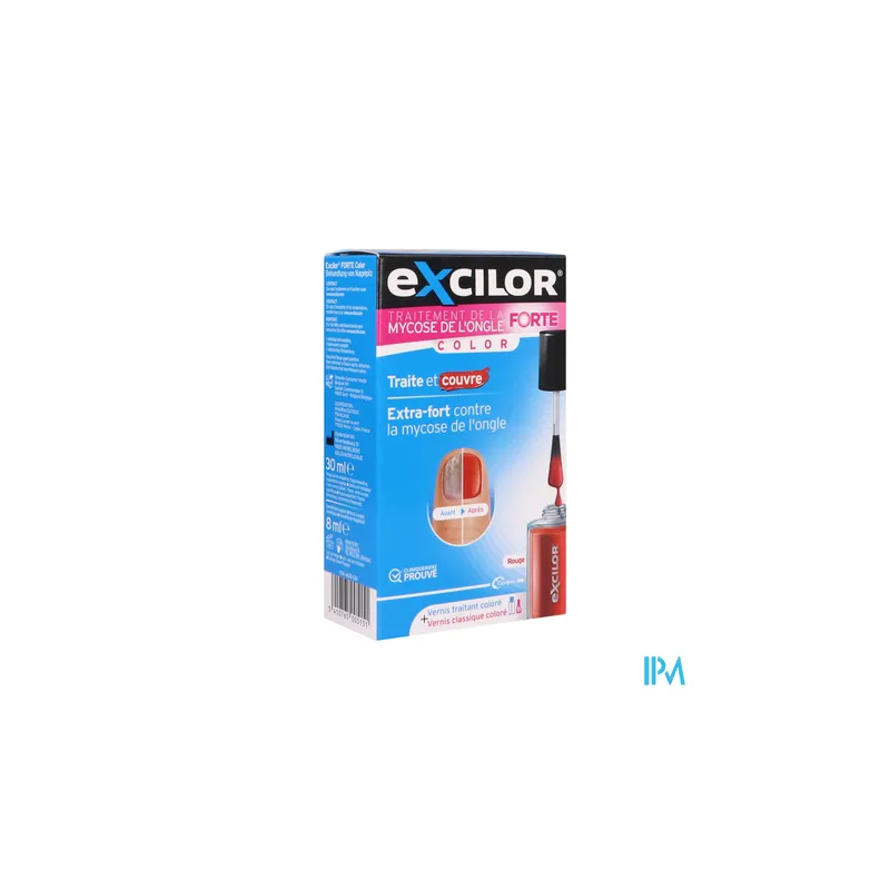 EXCILOR FORTE COLOR ONGLE RED 30ML