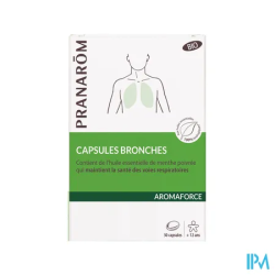 PRANAROM AROMAFOR BRONCHES CAP30