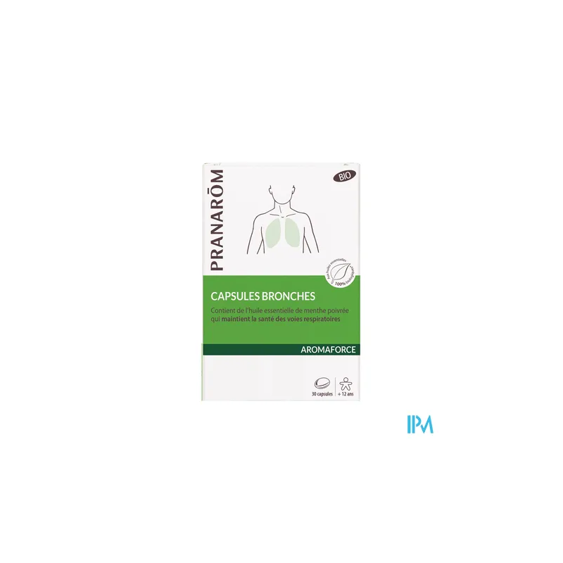 PRANAROM AROMAFOR BRONCHES CAP30