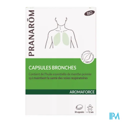 PRANAROM AROMAFOR BRONCHES CAP30