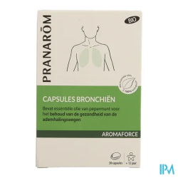 PRANAROM AROMAFOR BRONCHES CAP30