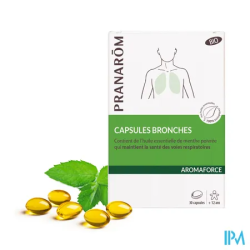 PRANAROM AROMAFOR BRONCHES CAP30