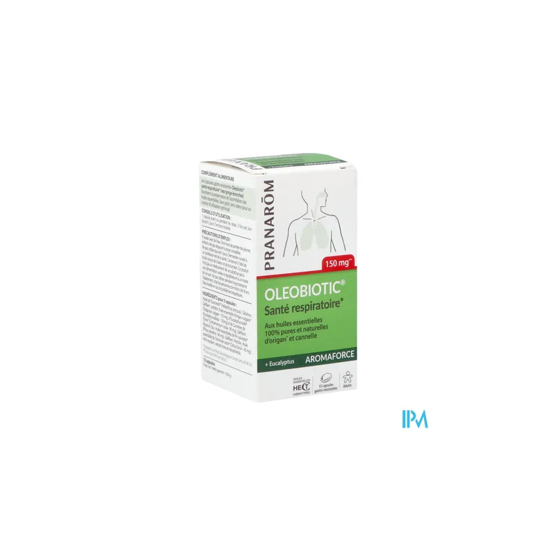 PRANAROM OLEOBIOTIC RESPIR CAPS 15