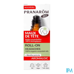 PRANAROM AROMALGIC MAUX TETE ROLL