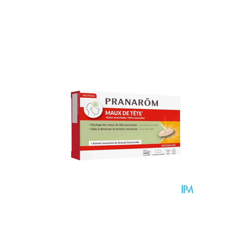 PRANAROM AROMALGIC MAUX TETE CPR8