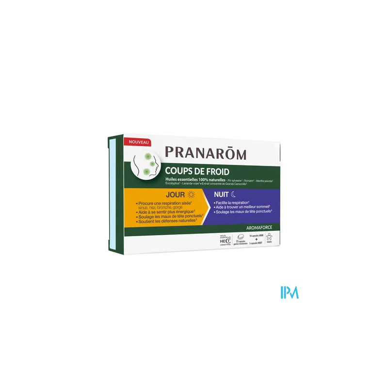 PRANAROM COUPS DE FROID J/N CAPS15