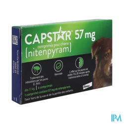 CAPSTAR 57MG CPR 6