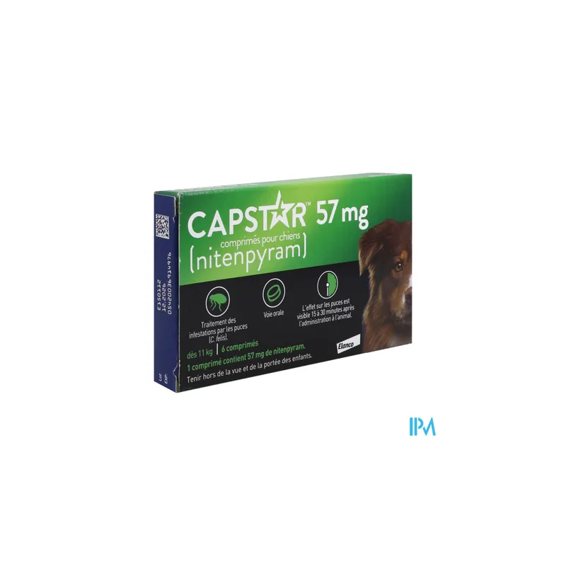 CAPSTAR 57MG CPR 6