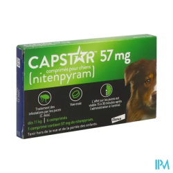 CAPSTAR 57MG CPR 6