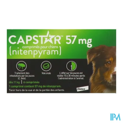 CAPSTAR 57MG CPR 6