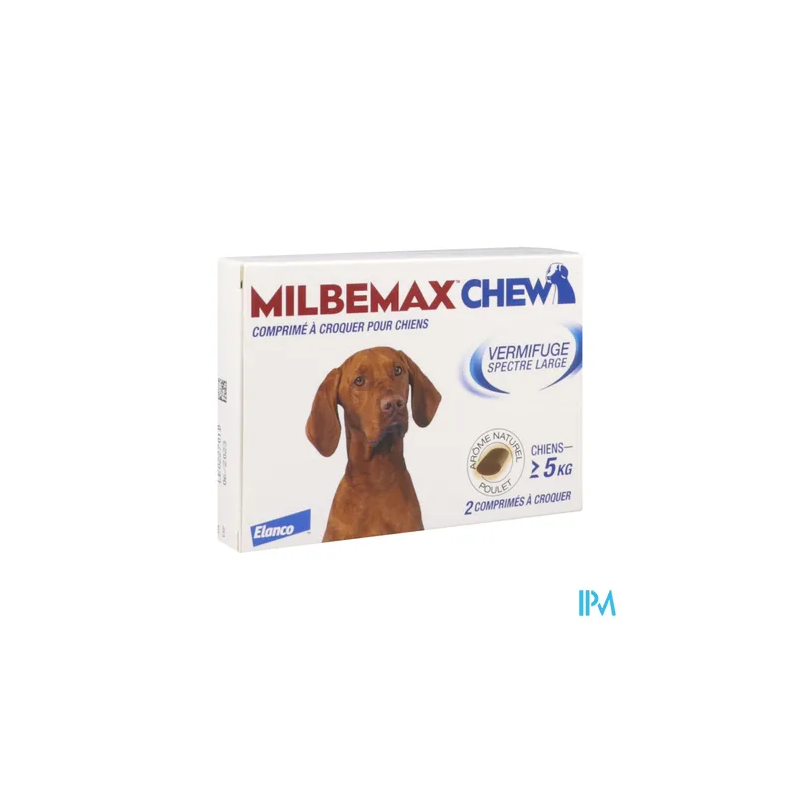 MILBEMAX CHEW CHIEN +5KG CPR 2