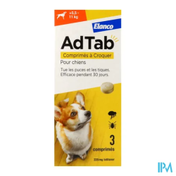 ADTAB 225MG CHIEN CPR 3