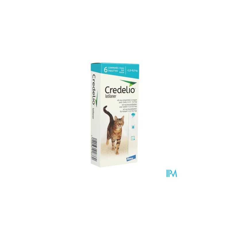 CREDELIO 48MG CPR CHAT 2/8KG 6