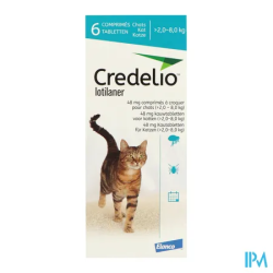 CREDELIO 48MG CPR CHAT 2/8KG 6
