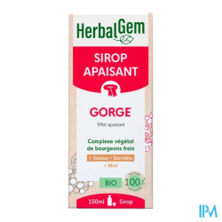 HERBALGEM SIROP APAISANT BIO 150ML