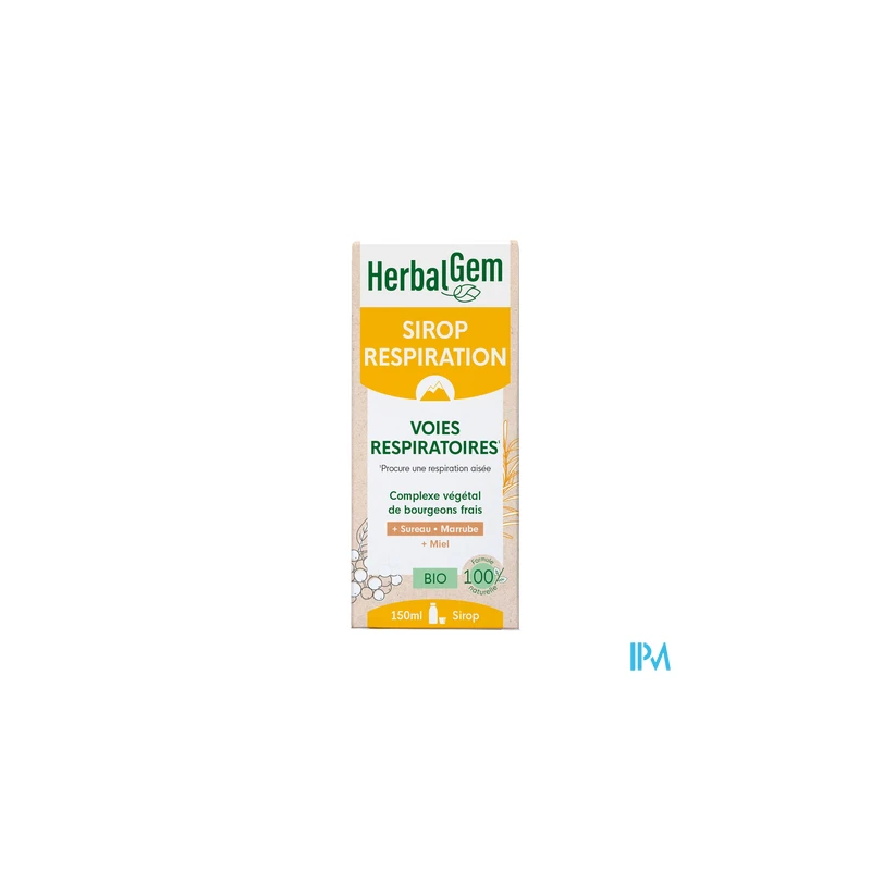 HERBALGEM RESPIRATION BIO SP 150ML