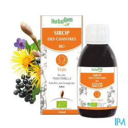 HERBALGEM SIROP CHANTRES BIO 150ML