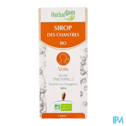 HERBALGEM SIROP CHANTRES BIO 150ML